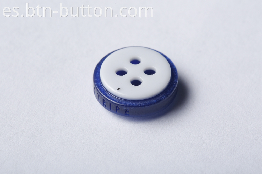 Double color magnetic buttons for shirts